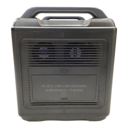 AFERIY（アフェリー） ポータブル電源 ブラック 動作確認済み 2001A 1997Wh 2000W