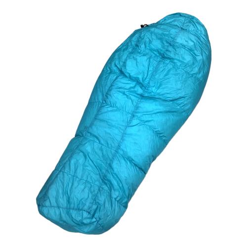 NANGA (ナンガ) マミー型シュラフ(ダウン) ターコイズ/イエロー 別注キッズ用オーロラライト480 【冬用】 身長135cmまで