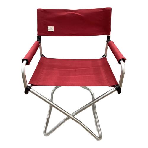 Snow peak (スノーピーク) アウトドアチェア レッド FDチェアワイド RD