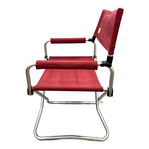 Snow peak (スノーピーク) アウトドアチェア レッド FDチェアワイド RD