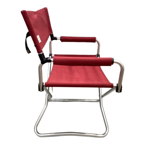 Snow peak (スノーピーク) アウトドアチェア レッド FDチェアワイド RD