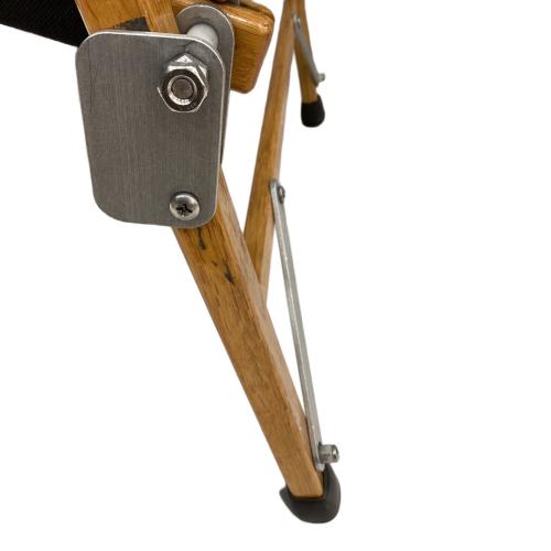 Kermit chair (カーミットチェア) アウトドアチェア オーク USA製 座面小穴有 ブラック カーミットチェア