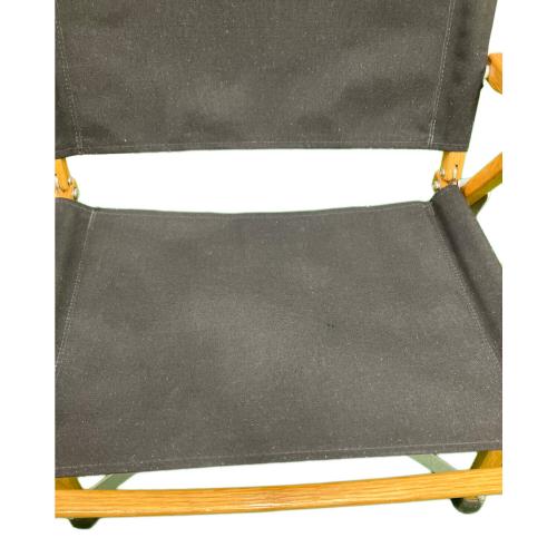 Kermit chair (カーミットチェア) アウトドアチェア オーク USA製 座面小穴有 ブラック カーミットチェア