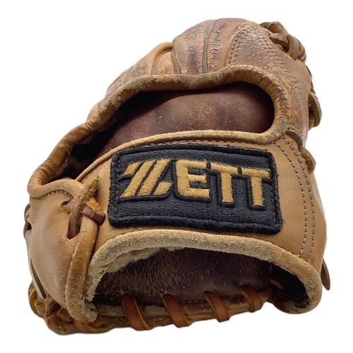 ZETT (ゼット) 硬式グローブ オレンジ 特別仕様 佐藤作 ケース付 PRO STATUS A21 内野用 BPG44