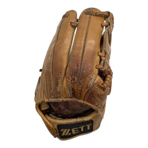 ZETT (ゼット) 硬式グローブ オレンジ 特別仕様 佐藤作 ケース付 PRO STATUS A21 内野用 BPG44