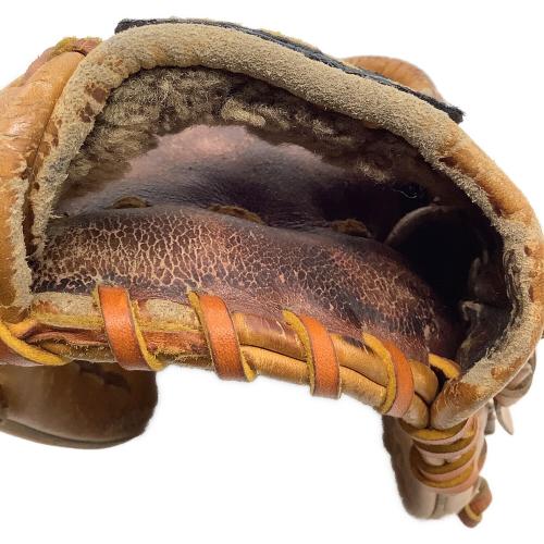 ZETT (ゼット) 硬式グローブ オレンジ 特別仕様 佐藤作 ケース付 PRO STATUS A21 内野用 BPG44