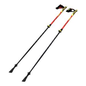 LEKI (レキ) トレッキングポール 90~120cm レッド PRESTIGE
