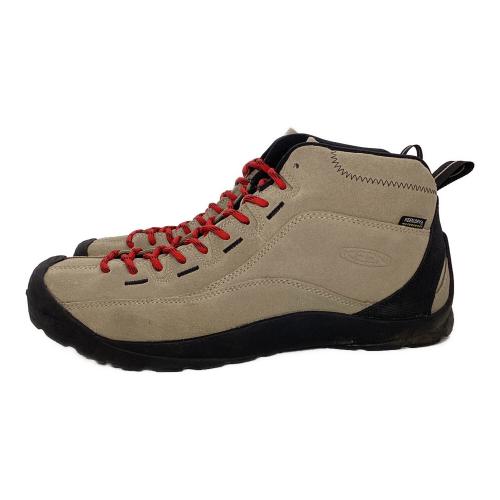 KEEN (キーン) アウトドアブーツ メンズ SIZE 27cm ベージュ 1027885 ジャスパー ミッド ウォータープルーフ
