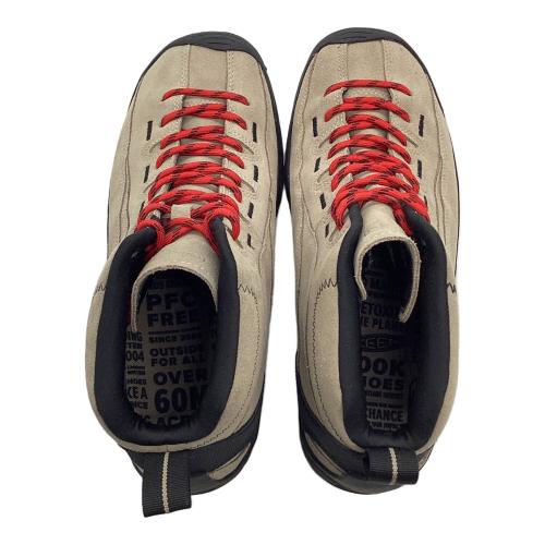 KEEN (キーン) アウトドアブーツ メンズ SIZE 27cm ベージュ 1027885 ジャスパー ミッド ウォータープルーフ