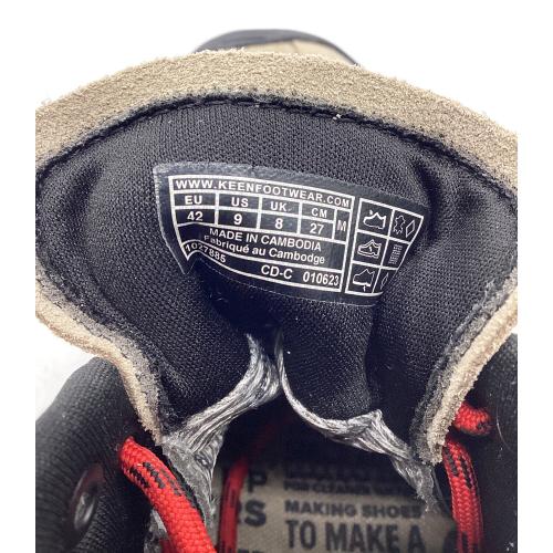 KEEN (キーン) アウトドアブーツ メンズ SIZE 27cm ベージュ 1027885 ジャスパー ミッド ウォータープルーフ