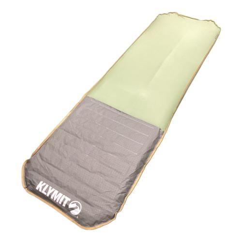 KLYMIT (クライミット) インフレータブルマット グリーン×グレー 約183×58cm Klymaloft Sleeping Pad Regular