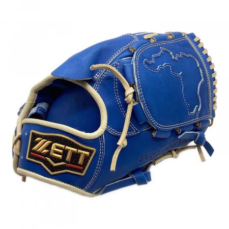 ZETT プロステータス軟式投手用グローブ ダークブルー ZETT プロステータス軟式投手用グローブ ダークブルー ZETT プロ