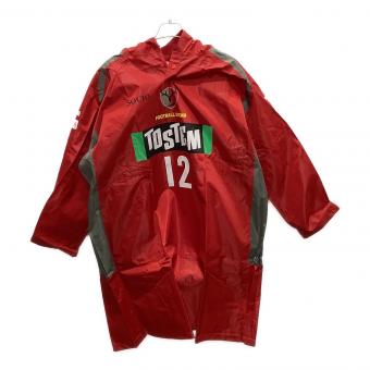 鹿島アントラーズ ポンチョ メンズ SIZE Free レッド