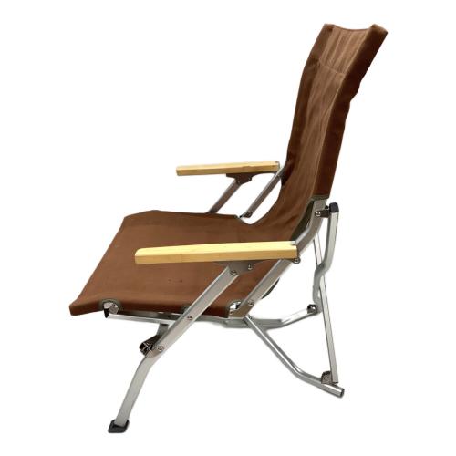 Snow peak (スノーピーク) アウトドアチェア ブラウン ローチェア30