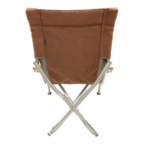 Snow peak (スノーピーク) アウトドアチェア ブラウン ローチェア30