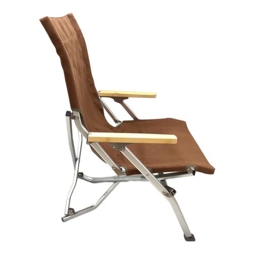 Snow peak (スノーピーク) アウトドアチェア ブラウン ローチェア30