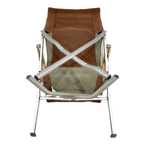 Snow peak (スノーピーク) アウトドアチェア ブラウン ローチェア30