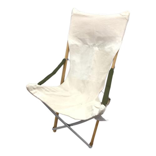 Snow peak (スノーピーク) アウトドアチェア ホワイト Take!チェア ロング