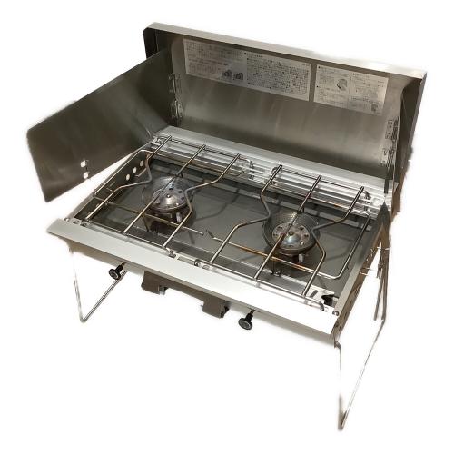 Snow peak (スノーピーク) ツインガスバーナー ギガパワーツーバーナー 液出し PSLPGマーク有 GS-230 2018年11月製 使用燃料【OD缶】