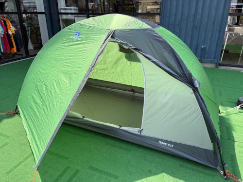 finetrack (ファイントラック) ソロテント グリーン/グレー FAG0311 カミナドーム1 約205×90×100(h)cm 1人用