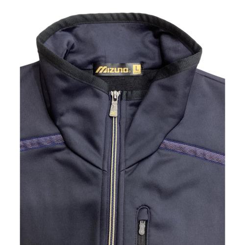 MIZUNO (ミズノ) 野球用練習ウェア メンズ SIZE L ネイビー テックシールドジャケット 12JE5W83