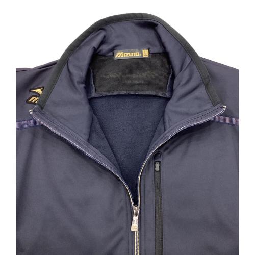 MIZUNO (ミズノ) 野球用練習ウェア メンズ SIZE L ネイビー テックシールドジャケット 12JE5W83