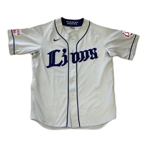埼玉西武ライオンズ (サイタマセイブライオンズ) 応援グッズ SIZE L グレー 2009-2014 ビジター NIKE ユニフォーム レプリカ