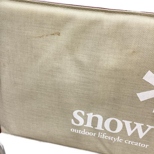 Snow peak (スノーピーク) アウトドアチェア レッド パッドインチェア