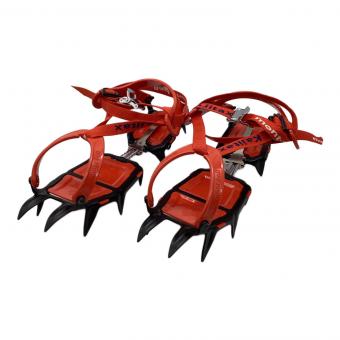 mont-bell (モンベル) 12本爪アイゼン レッド×ブラック