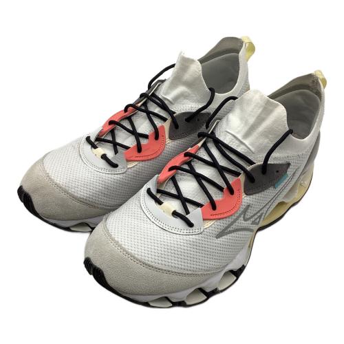 MIZUNO (ミズノ) ローカットスニーカー メンズ SIZE 28cm ホワイト 12.13 井上尚弥限定 WAVE PROPHECY β D1GA227608