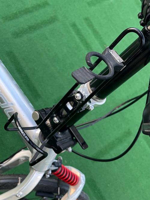 birdy classic シティサイクル 18×150 グレー スコッチブライト キャスター付きキャリア付 @ PG14480036 ■ ■ ■ アセラ ●