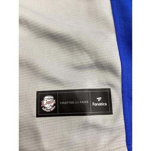 埼玉西武ライオンズ (サイタマセイブライオンズ) 応援グッズ SIZE L グレー Fanatics 2002年ビジター 復刻モデル ユニフォーム レプリカ