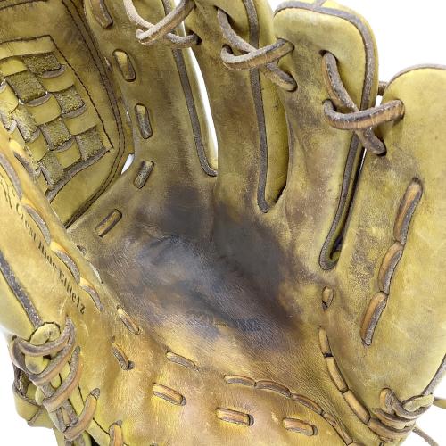 MIZUNO (ミズノ) 軟式グローブ イエロー Mizuno Pro 投手用 1AJGR11053