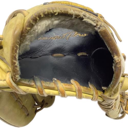 MIZUNO (ミズノ) 軟式グローブ イエロー Mizuno Pro 投手用 1AJGR11053