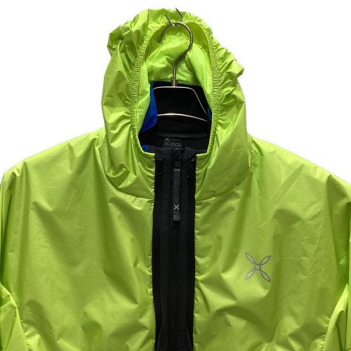 MONTURA (モンチュラ) トレッキングウェア(ソフトシェル) SIZE L 黄緑×ブラック MJCR80X SPEED FLY CONVERT 国内代理店表記 有