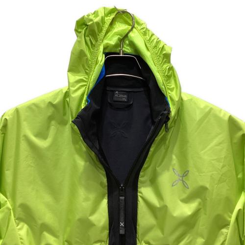 MONTURA (モンチュラ) トレッキングウェア(ソフトシェル) SIZE L 黄緑×ブラック MJCR80X SPEED FLY CONVERT 国内代理店表記 有