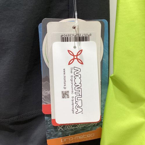 MONTURA (モンチュラ) トレッキングウェア(ソフトシェル) SIZE L 黄緑×ブラック MJCR80X SPEED FLY CONVERT 国内代理店表記 有