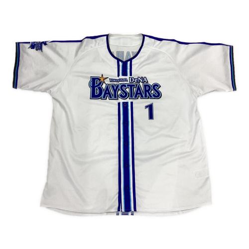 横浜DeNAベイスターズ 応援グッズ SIZE 4XO ホワイト 2023年ホーム【1】桑原将志 ユニフォーム レプリカ