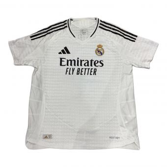 レアル・マドリード サッカーユニフォーム メンズ SIZE 4XL ホワイト adidas 24/25 ホーム オーセンティックユニフォーム【9】キリアン・エムバペ @ IX8095