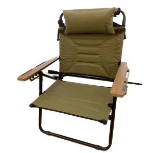 AS2OV (アッソブ) アウトドアチェア オリーブ リクライニングローバーチェア