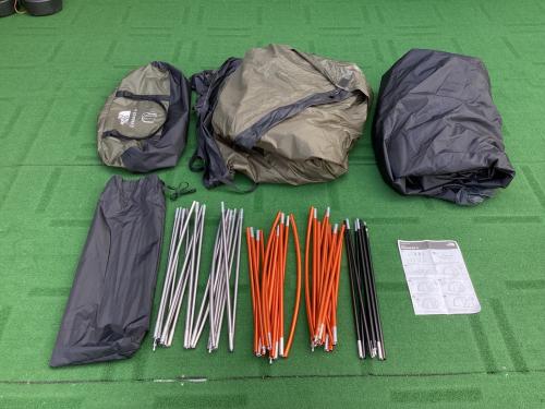 THE NORTH FACE (ザ ノース フェイス) ドームテント NV22320 エバベース6 約280×280×200(h)cm 3～4人用