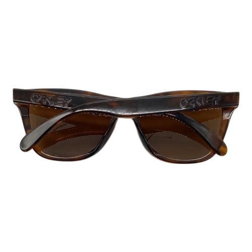 OAKLEY (オークリー) サングラス ブラウン CUSTOM Frogskins