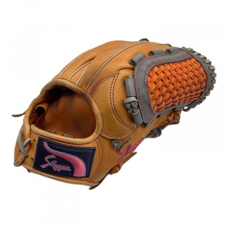 久保田スラッガー 軟式グローブ オレンジ 土手紐無し Special Order