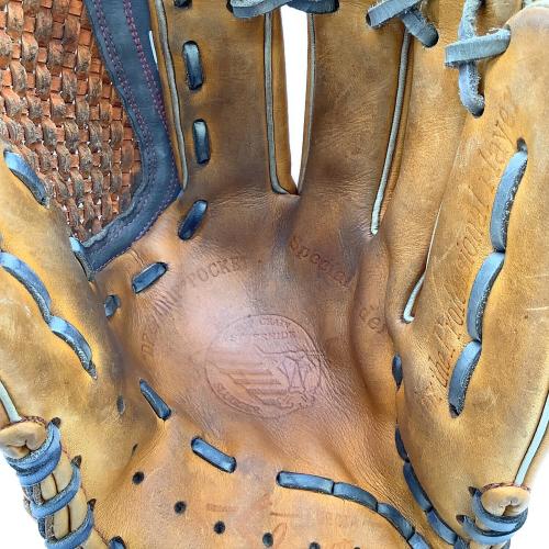 久保田スラッガー 軟式グローブ オレンジ 土手紐無し Special Order 内野用