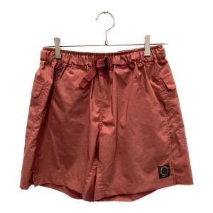山と道 (ヤマトミチ) トレッキングボトム(ショート) レディース SIZE L レッド 5ポケットショーツライト