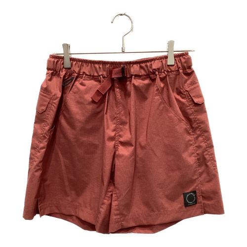 山と道 (ヤマトミチ) トレッキングボトム(ショート) レディース SIZE L レッド 5ポケットショーツライト