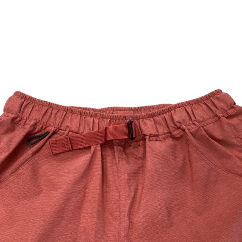 山と道 (ヤマトミチ) トレッキングボトム(ショート) レディース SIZE L レッド 5ポケットショーツライト