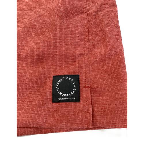 山と道 (ヤマトミチ) トレッキングボトム(ショート) レディース SIZE L レッド 5ポケットショーツライト