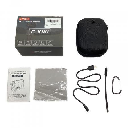G-KiKi ゴルフ距離測定器 グレー ケース・USB付 5-900M・LCDレーザー