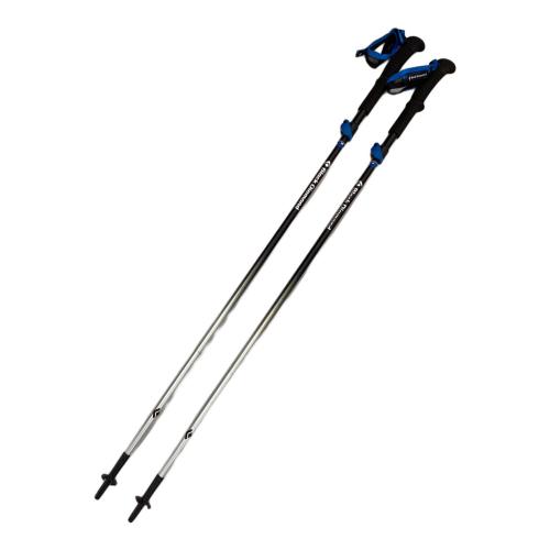 BLACK DIAMOND (ブラックダイヤモンド) トレッキングポール 105-125cm シルバー 2本セット DISTANCE FLZ